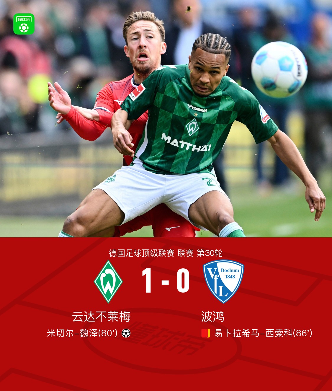 不来梅队士气高昂，冲击榜首的简单介绍