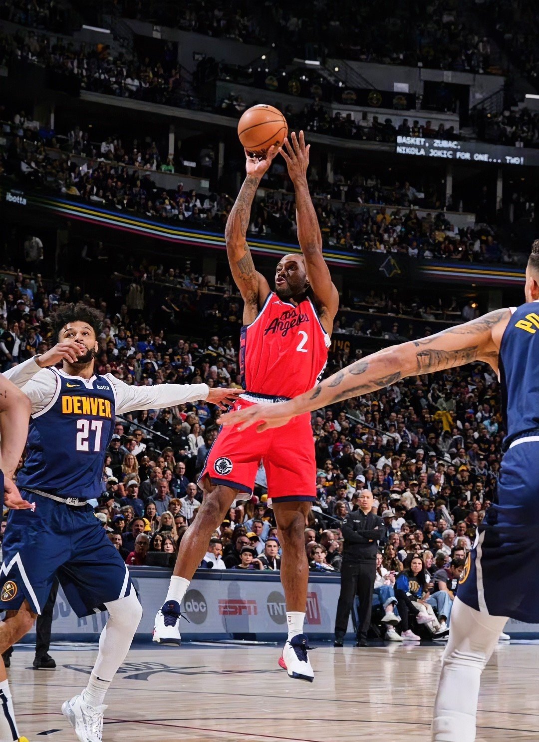 快船球员莱纳德：我们要保持专注赢得比赛